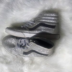 Vans glittery sneakers women’s size 10